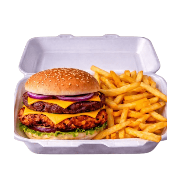 Chicken & Cheese Burger Combo