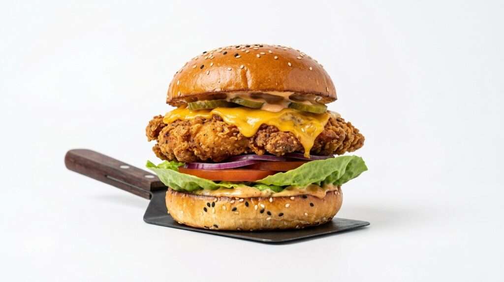 Half Pounder Chicken Steak Burger