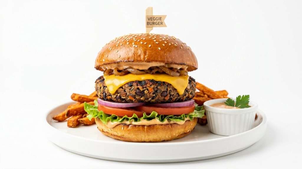 Half Pounder Veggie Burger