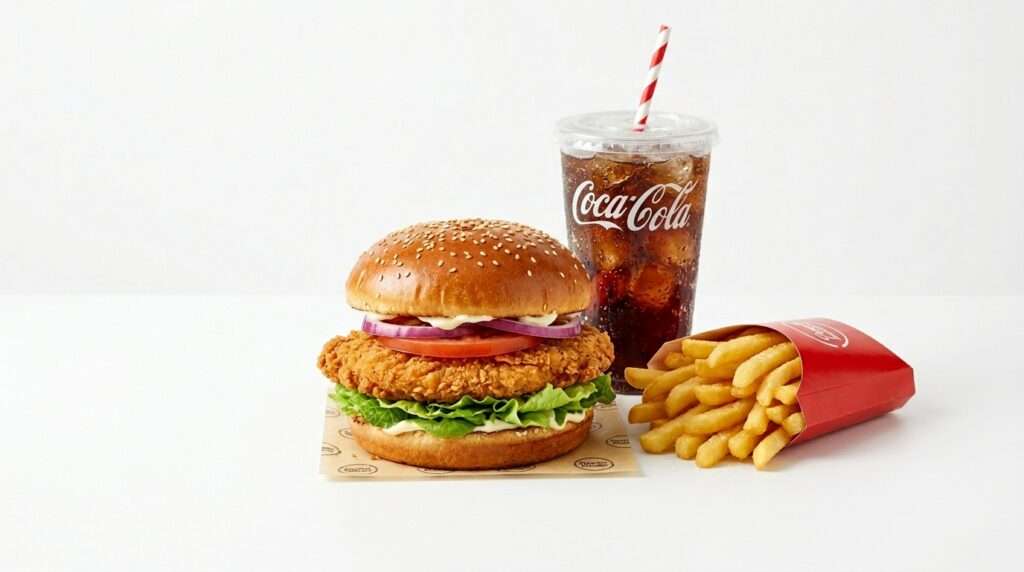Quarter Pounder Chicken Burger Meal