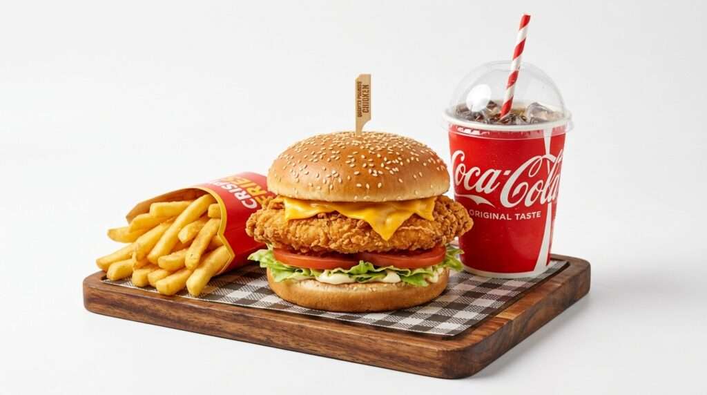 Quarter Pounder Chicken Fillet Burger Meal