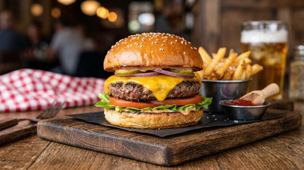 Single Cheese Burger